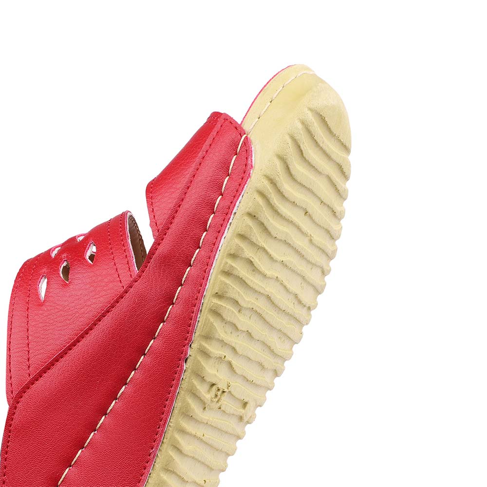 شیک ترین دمپایی طبی زنانه پاتکان مدل 106 رنگ قرمز